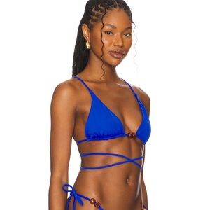 Lioness X REVOLVE SOLEIL BIKINI SET 
Color: Cobalt